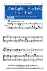 I Am Light, I Am Life, I Am Love SATB choral sheet music cover